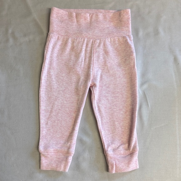 Petit Lem - Pink Baby Leggings/pants with fold down waistband - Picture 1 of 2